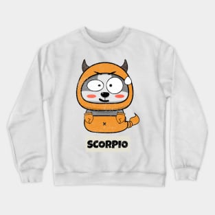 Funny Zodiac Baby Scorpio Crewneck Sweatshirt